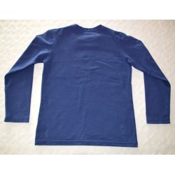 Fiú pulóver. Kék, mintás (140 cm)