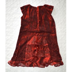 Kislány bordó ruha ( 92-98 cm)