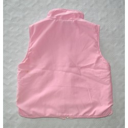 Kislány rózsaszín mellény ( 92 cm)