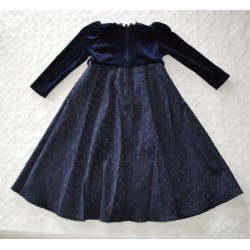 Kislány kék hercegnő ruha ( 92-98 cm)