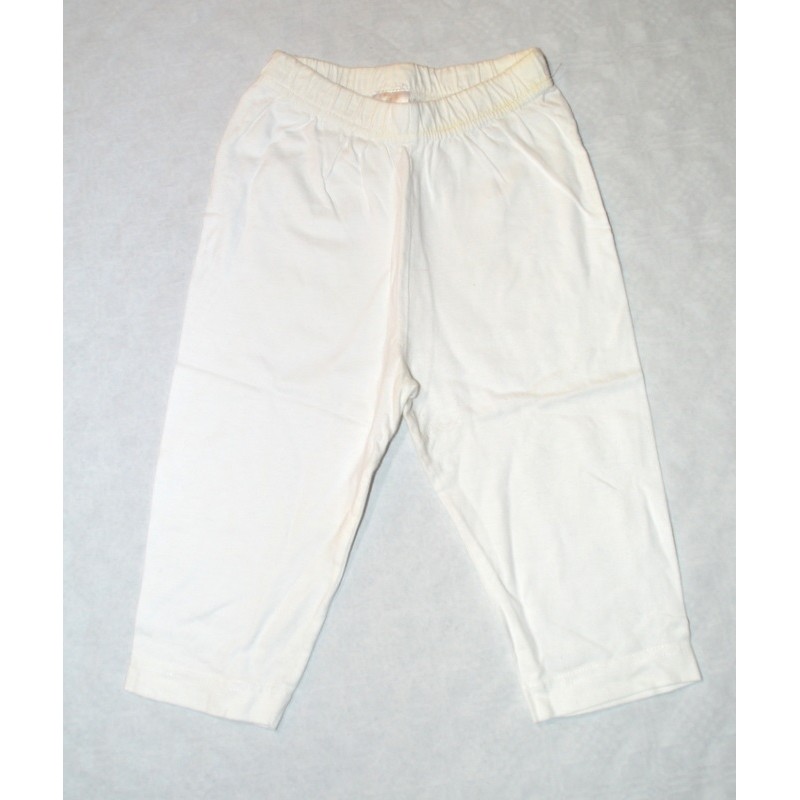 Uniszex fehér nadrág ( 80 cm )